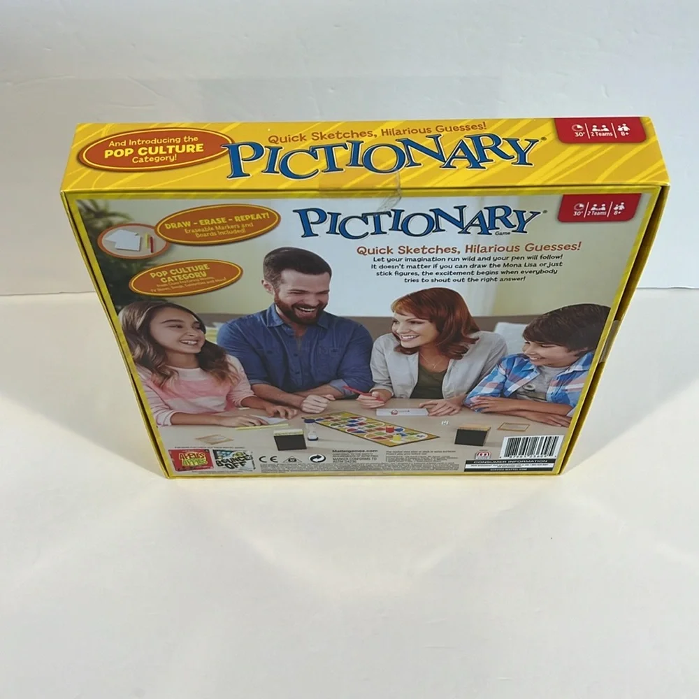 Pictionary Board Game - NEW In BOX